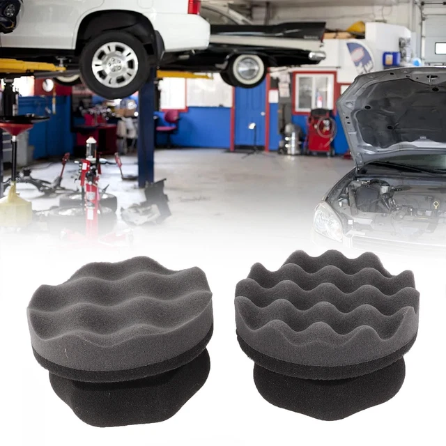 Spugne ceretta per pneumatici auto modello onda medicazione per applicazione uniforme