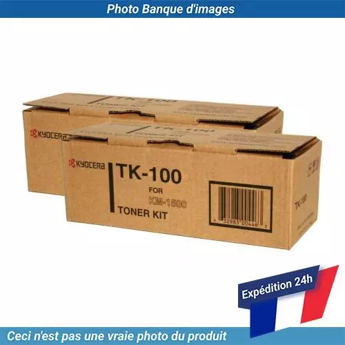 Kyocera Mita TK-100 Toner Black Pack Of 2