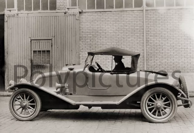 Automobile voiture ancienne an.1910 Renault type à identifier - repro photo - 29