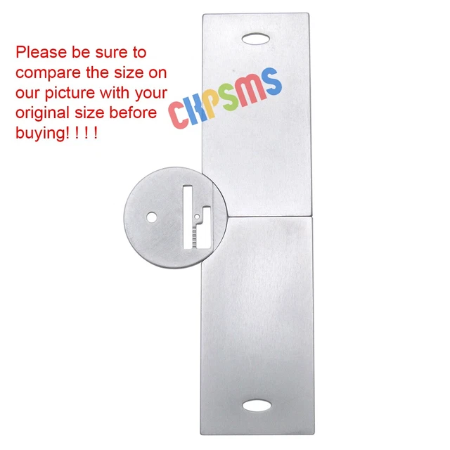 PLAQUE DE GLISSIÈRE Avant/arrière /plaque à Aiguille POUR SINGER27,28,127,127K EUR 11,99