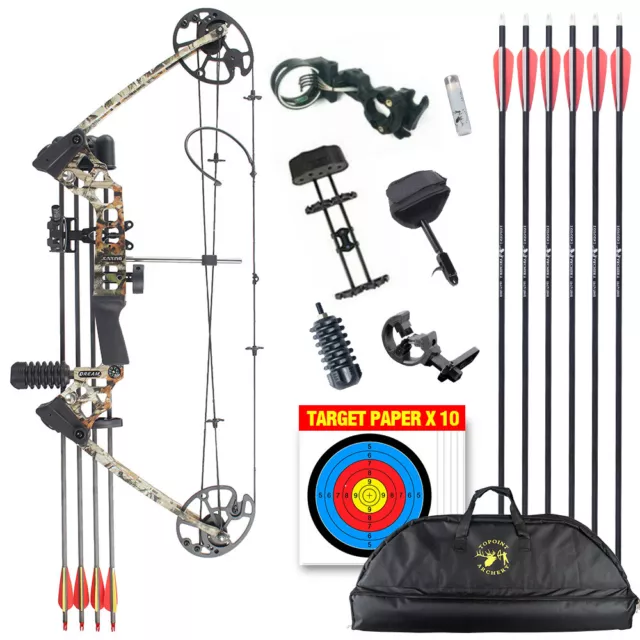 JX M120 20-70LBS Compound Bow Archery Sports Hunting Targeting RH/LH