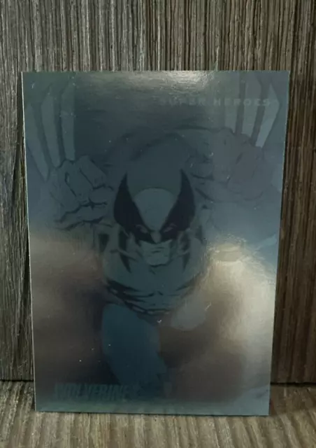 1992 Impel Marvel Universe WOLVERINE HOLOGRAM #H-3 Trading Card | Ungraded NM