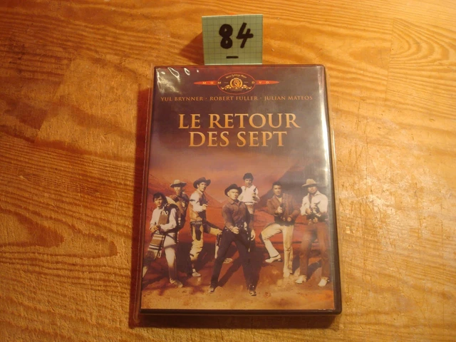 DVD : LE RETOUR DES SEPT - Yul BRYNNER / Western / Comme Neuf