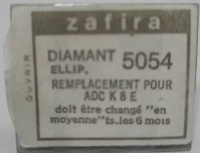 5054 Diamant Zafira ADC ADC K 8 E Stylus Needle Platine vinyle disque