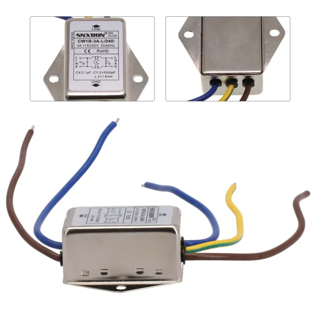 Purificateur audio Superior AC 250V filtre d'alimentation ligne EMI pour systèm