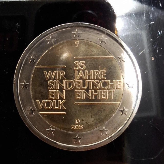 2 Euro Munze Deutsch