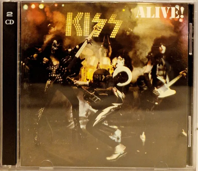 KISS - Alive - 2 CD - German Pressing - Hard Rock
