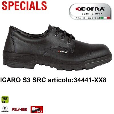 COFRA SCARPE ANTINFORTUNISTICA COFRA DELFO S3 SRC idrorepellente TAGLIE 48-49-50-51 