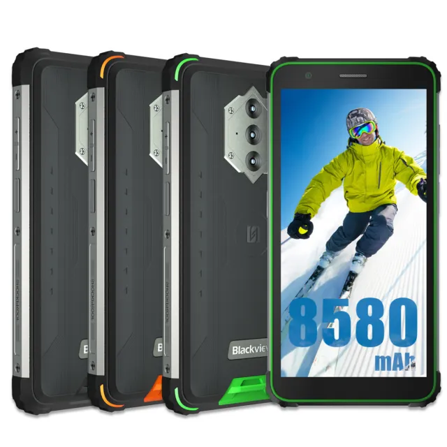 Blackview BV6600 Smartphone Robuste Téléphone 8580mAh 4Go+64Go NFC GPS Dual SIM