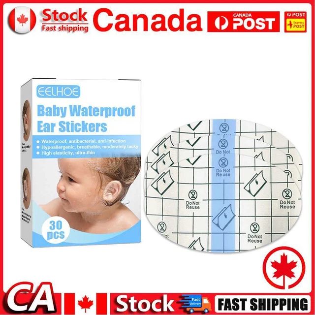 30pcs Baby Waterproof Ear Stickers Swimming Newborn Ear Patches Ear Protector CA