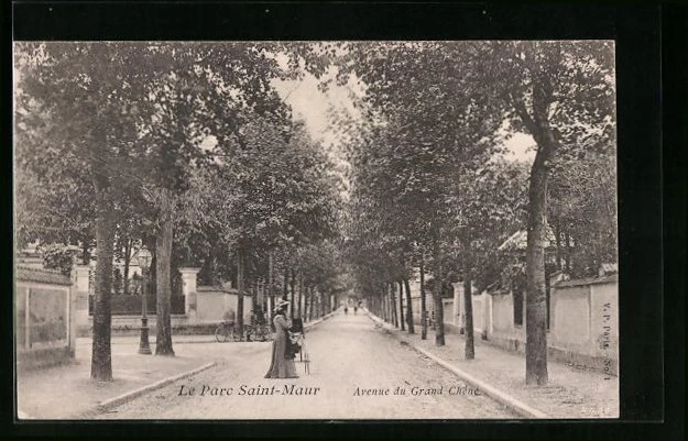 CPA Le Parc Saint-Maur, Avenue du Grand Chêne 1904