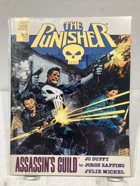 The Punisher Graphic Novel Assassins Guild Comic Book Marvel Universe 1988