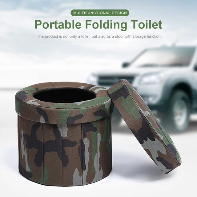 Portable Potty Travel Foldable Toilet Urinal Seats For Outdoor Camping Emergency