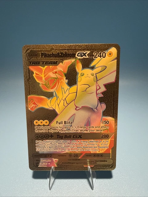 Pikachu Zekrom Gx 184 181 FOR SALE! - PicClick UK Pikachu Zekrom Gx 184 181 FOR SALE! - PicClick UK