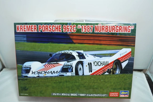 Hasegawa 1/24 Kenwood Kremer Porsche 962C 1987 WSPC - Maquette Voiture Course