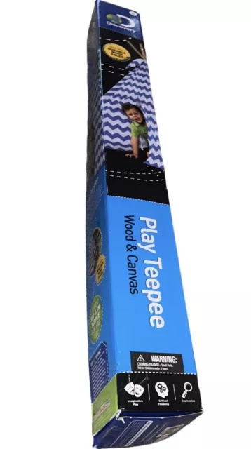 Discovery play teepee sales wood and canvas