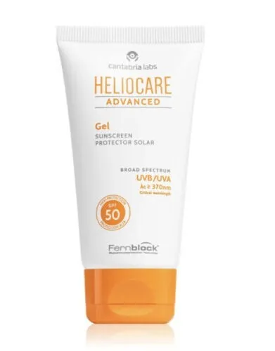 Heliocare Advanced Gel LSF 50 50ml / leichtes Gel Sonnencreme für Gesicht 