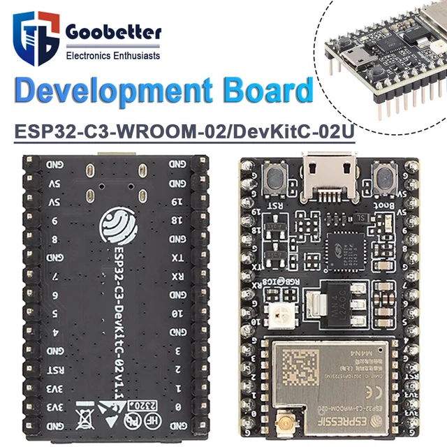 H94 ESPRESSIF ESP32-C3-DEVKITC-02U Development Board ESP32-C3-WROOM-02 ...