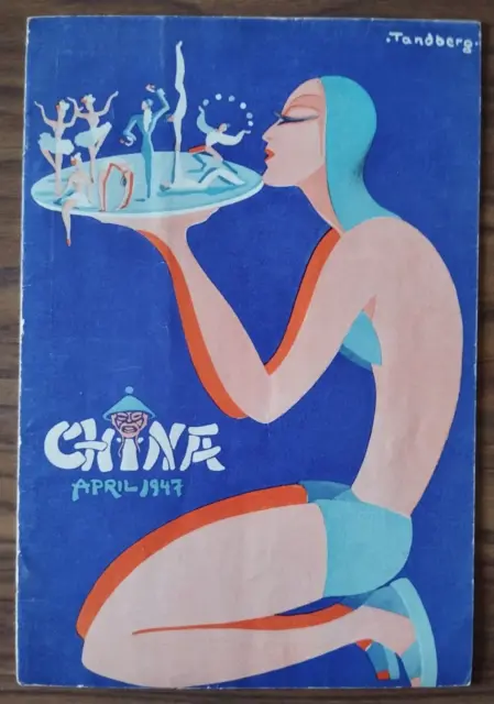 Programme Cabaret Music-Hall Cirque suédois avril 1947 - circo circus