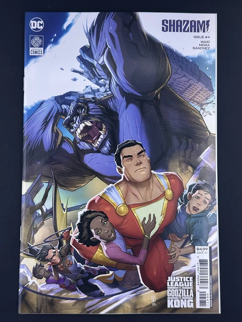Shazam #4 Justice League Vs Godzilla Vs Kong Variant (2023) NM DC Comics