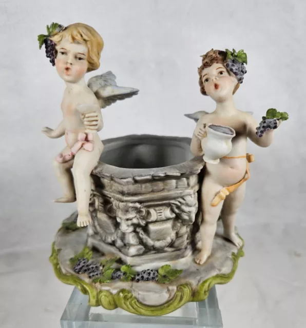 Luigi Giorgio Benacchio Figurine Triade Capodimonte Florence Child Curub VTG