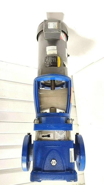 NEW GOULDS G&L SSV 602696 7.5HP 203V 460V Multi-Stage Vertical Liquid Water Pump