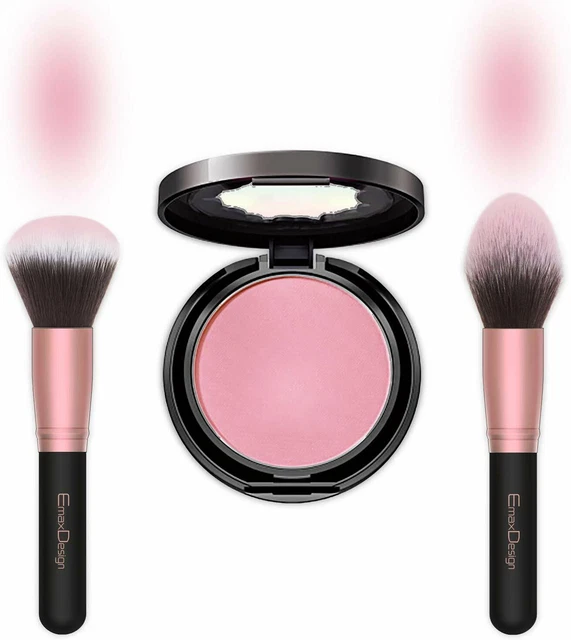 18 x Pennelli per il trucco, Set professionale per make up, Setole morbide 8