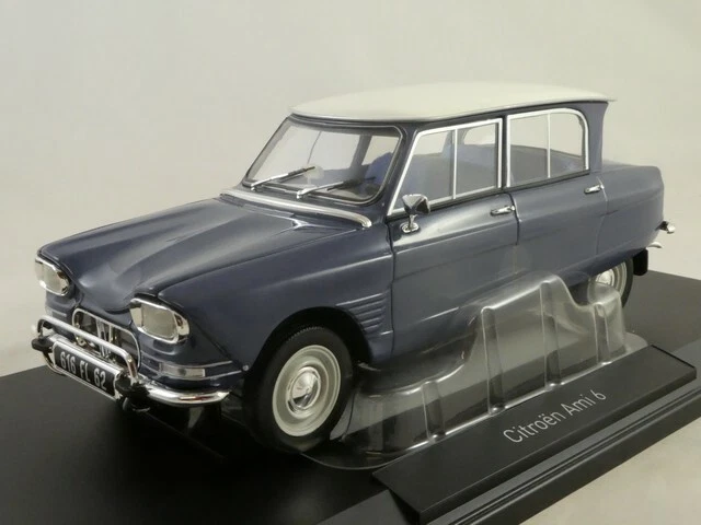 NOREV 1/43 Citroën AMI 6 - Bleue - Plastique - Réf 54 - Occasion Très Bon état