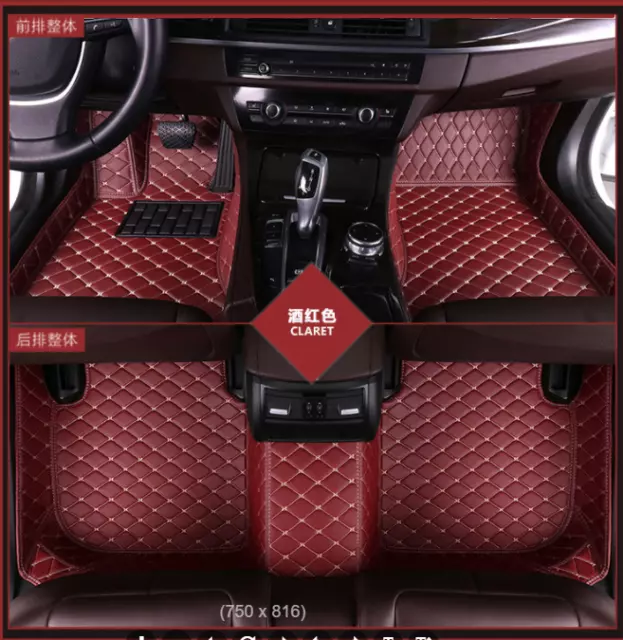 For Mercedes Benz Floor Mats R-Class S-Class SL-Class SLK-Class SLS-AMG Custom
