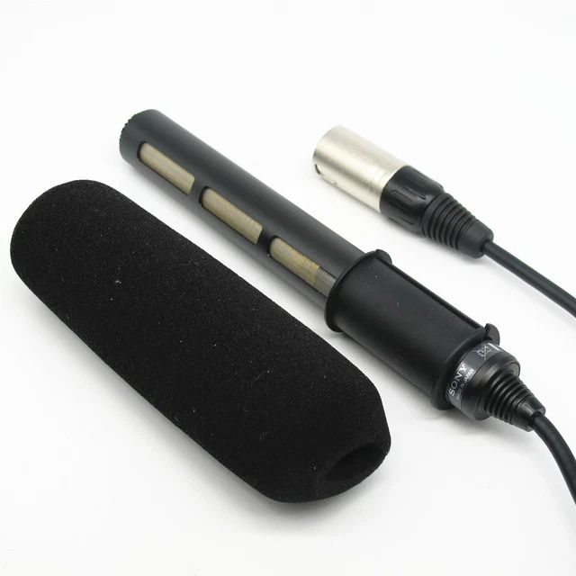 NEW SONY ECMXM1 sharp directivity Gun Microphone spare parts F/S w