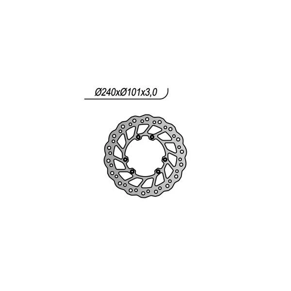 Beta Bremsscheibe Vorne Wave RR 50 – Original-Ersatzteil Für Enduro & Motard Modelle