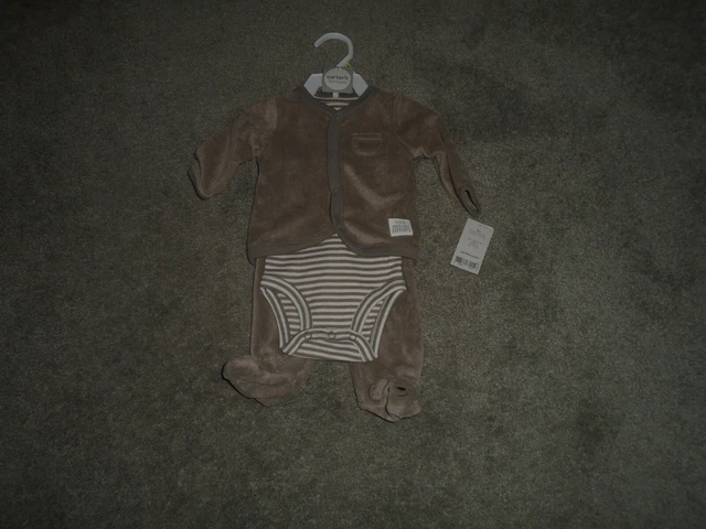 Carter's Baby Boy 3 Piece Set  Size 3 Months New With Tags