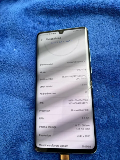 Huawei P30 pro 128GO