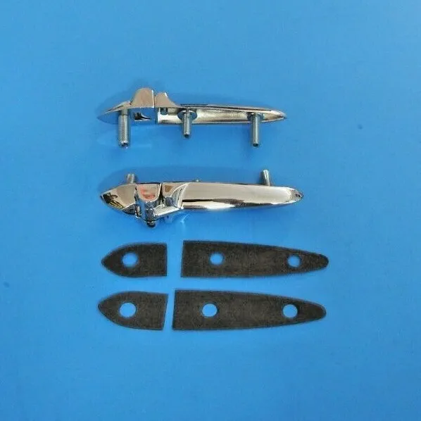 New Pair Trunk Hinges W Fitting Kit Triumph TR4 TR4A TR250 and Spitfire to 1970