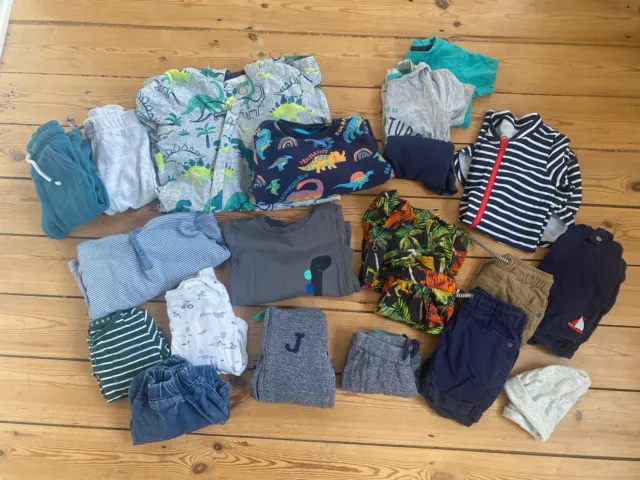 9-12 month baby boy bundle - great condition - Spring, Summer, Autumn - 19 Items