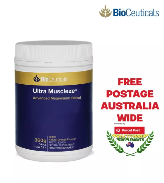 Bioceuticals Ultra Muscleze 360g Orange Flavour ***FREE SHIPPING***