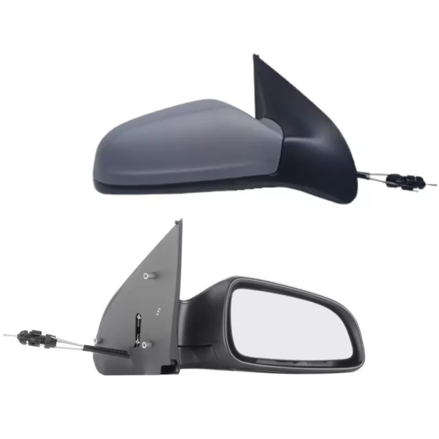 Vauxhall Astra 5D Hatchback 2004-2009 Door Wing Mirror Manual Primed Driver Side