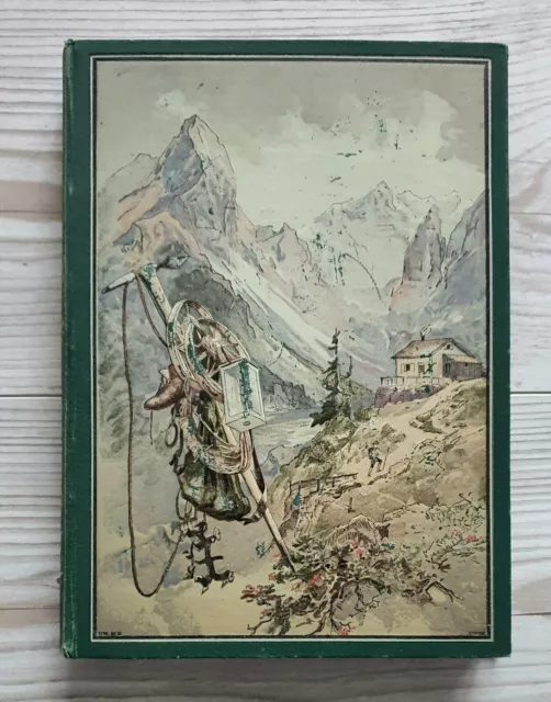 1901 Zeitschrift Des Deutschen Und Österreichischen Alpenvereins Antik Buch