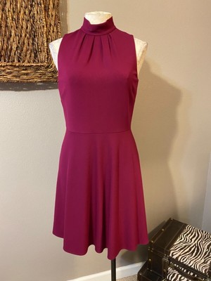 Antonio Melani Dress Deep Wine Purple  6 Small Career Church
