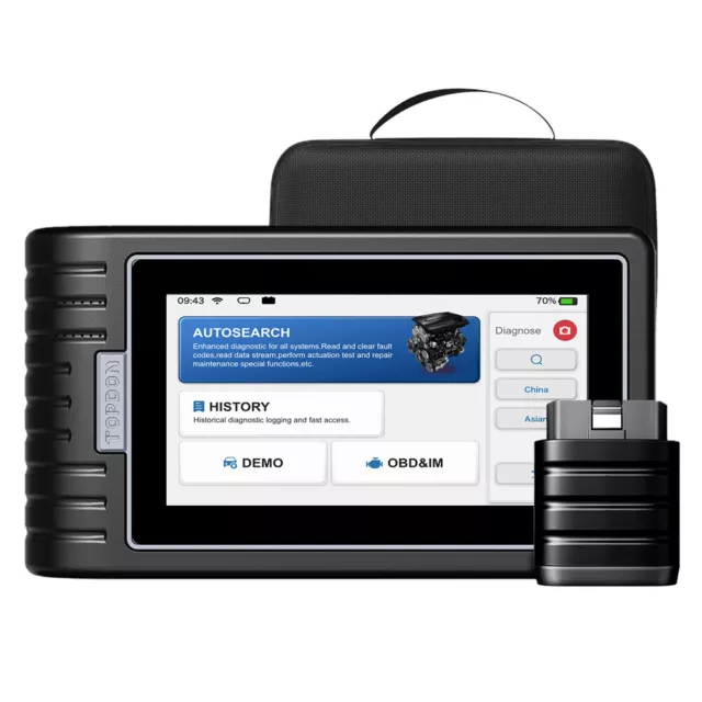 TOPDON AD800 BT Profi KFZ OBD2 Diagnosegerät Auto Scanner FULL System Bluetooth