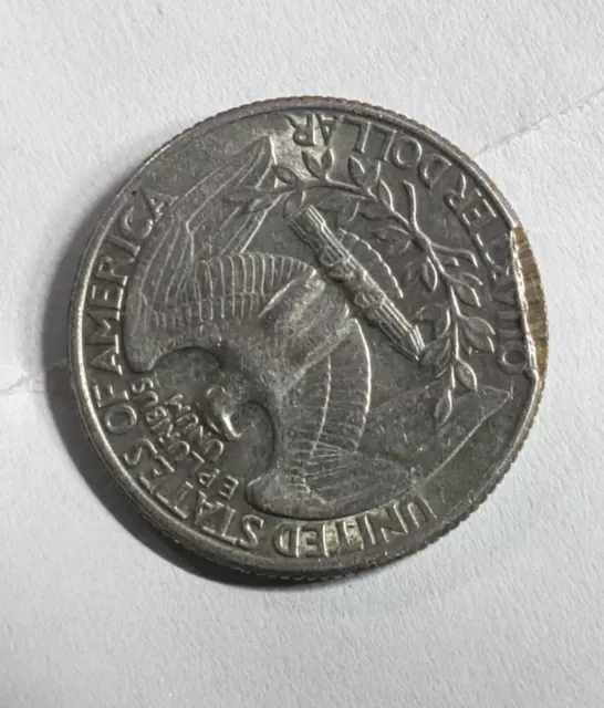 1979 D États Unis Washington Quarts 25 Centimes Pièce de Monnaie - Erreur Rempli