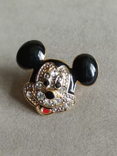 Collectible Disney Mickey Mouse Enamel Sparkle Pin Badge