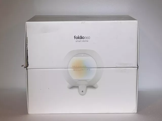 Tocadiscos Foldio360 Smart Dome, Smart Lightning con montaje y LED incorporado