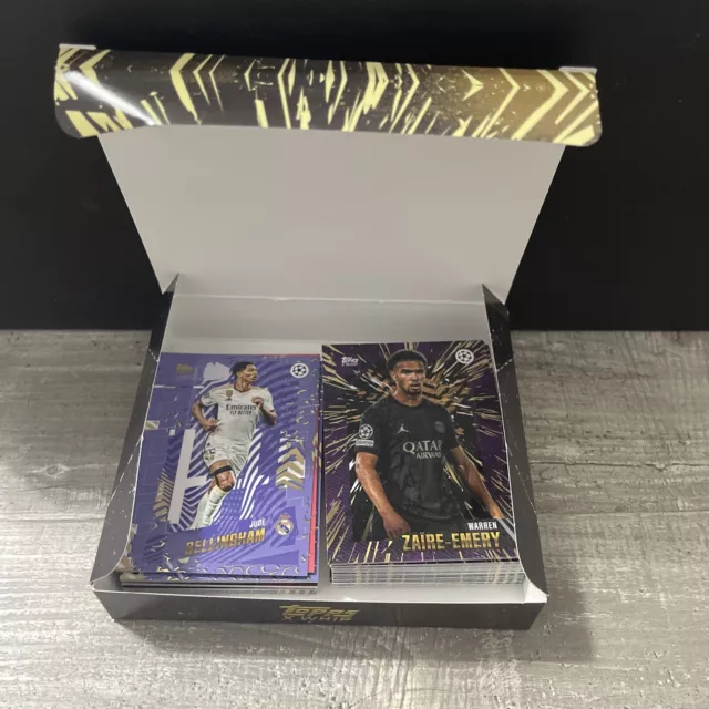 2023-24 Topps Gold X Whip Open Box Excluding Auto Including B. Silva /99