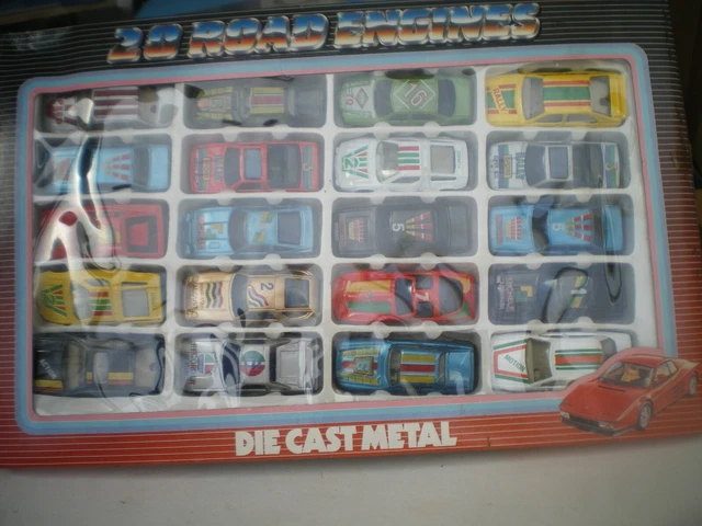 Coffret Mini-cars Corgi 1/64 E4536 – Années 1980 – Complet – Occasion