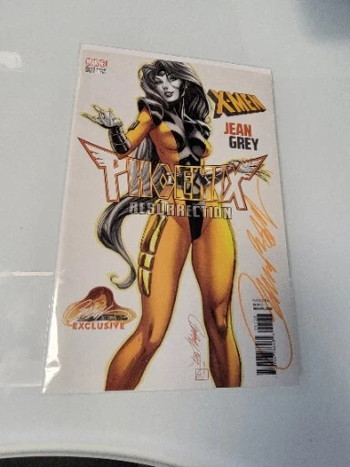 Phoenix resurrection j Scott Campbell Jean grey variant SIGNED WITH COA