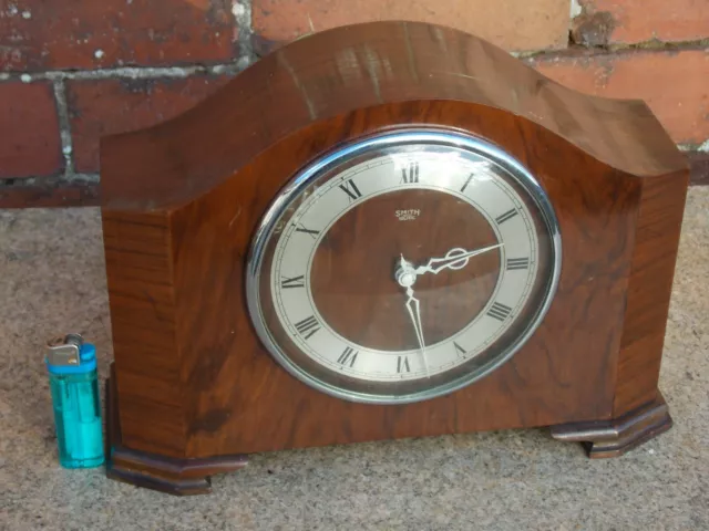 Smiths Sectric Mantel Clock in GWO. Mains Electricity