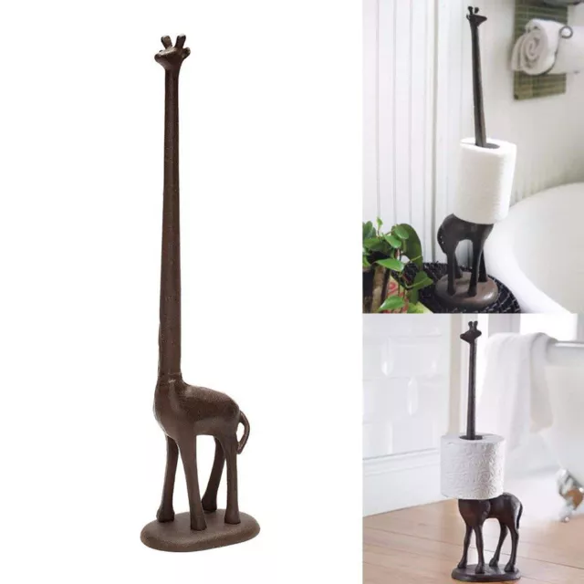 Giraffe Bathroom Toilet Roll Paper Tissue Holder Stand Home Creative Decor Gift