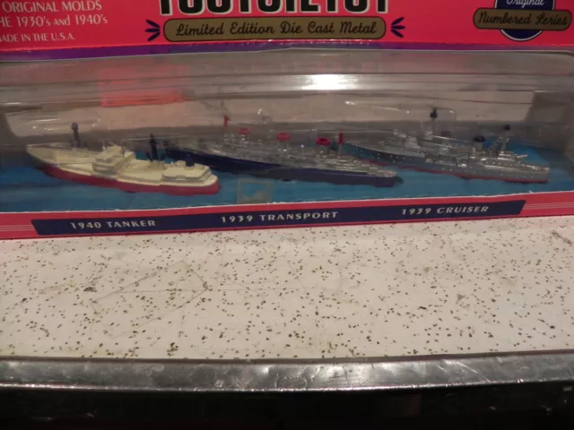 navy ships  Tootsie Toy     Naval Convoy