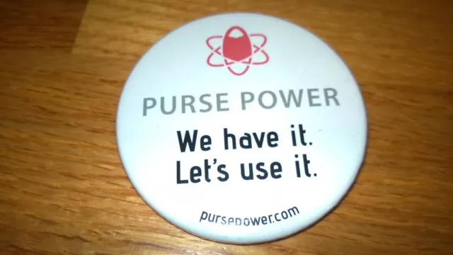 Advertising "Purse Power" Button